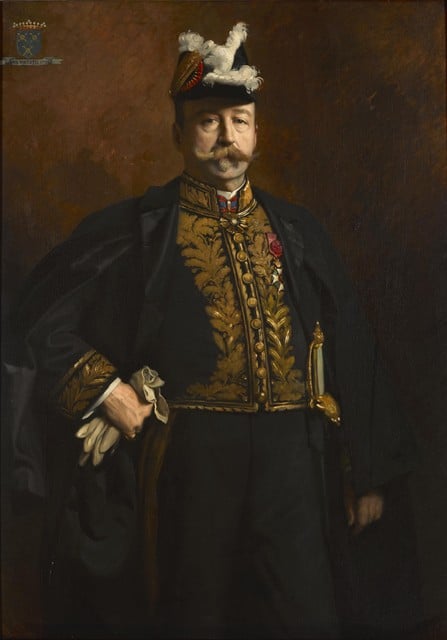 Gouverneur graaf Louis de Brouchoven de Bergeyck (1907-1908), geschilderd door Ernest Wante in 1924.