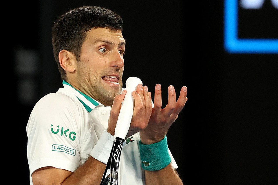 Een sublieme Djokovic.