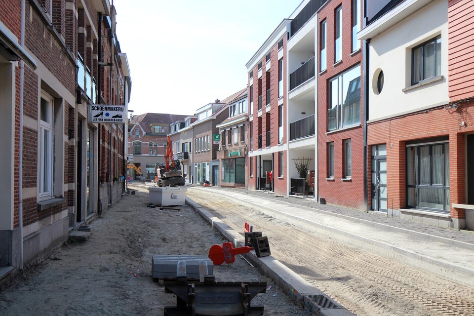 De Jan Frans Willemsstraat krijgt vorm.