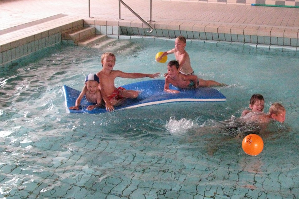 Het zwembad van Pulderbos is zeker ook voor kinderen heel belangrijk als instructiebad. 
