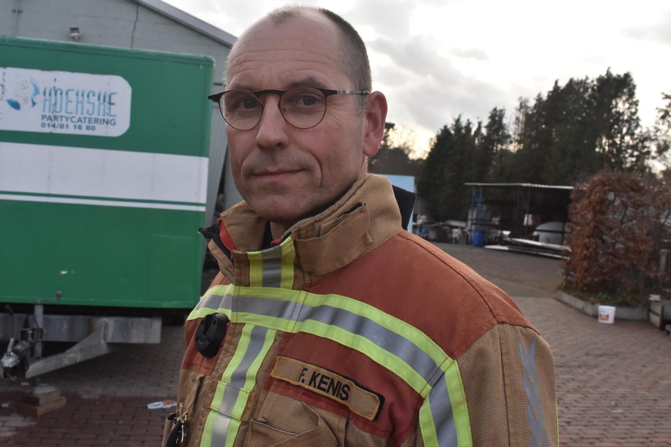 Filip Kenis van Brandweerzone Kempen.