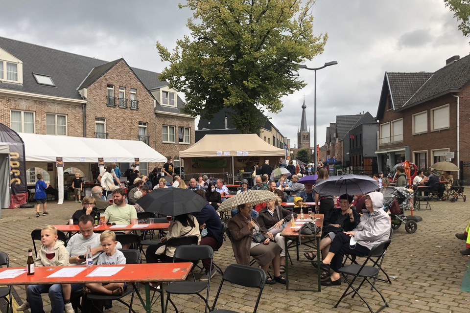 Terrasje op de jaarmarkt
