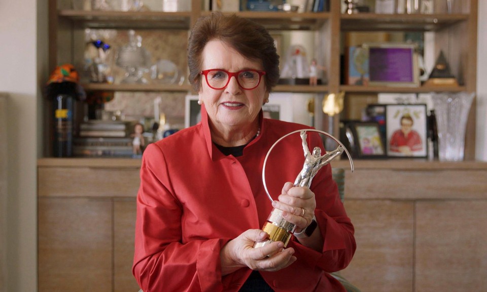 De legendarische Billie Jean King.