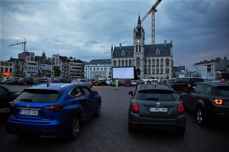 Vorig jaar waren de drive-in cinema’s een groot succes.