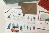 thumbnail: Kaartjes apart verkrijgbaar vanaf 2,50 euro of in een set van 30 met enveloppen voor 48 euro via studiomarcelshop.be