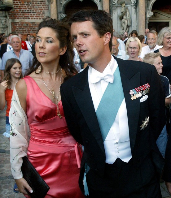Archiefbeeld kroonprins Frederik en Mary Donaldson