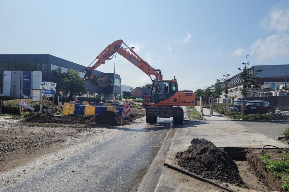 Werken Kontichsesteenweg zorgt voor verkeersovertredingen. jw