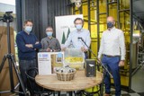 thumbnail: Vlnr Frank Dewit, Dirk De Weer, Thierry Dings en Thibaut Kerrels.