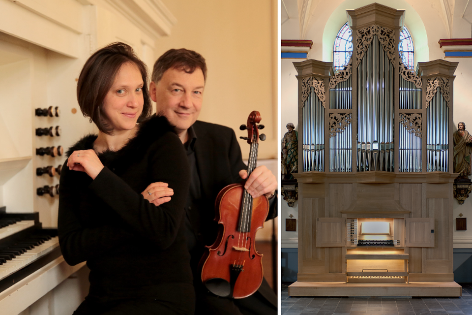 De centrumkerk van Bornem ontvangt organist Cindy Castillo en violist Frederic d’Ursel in duo.