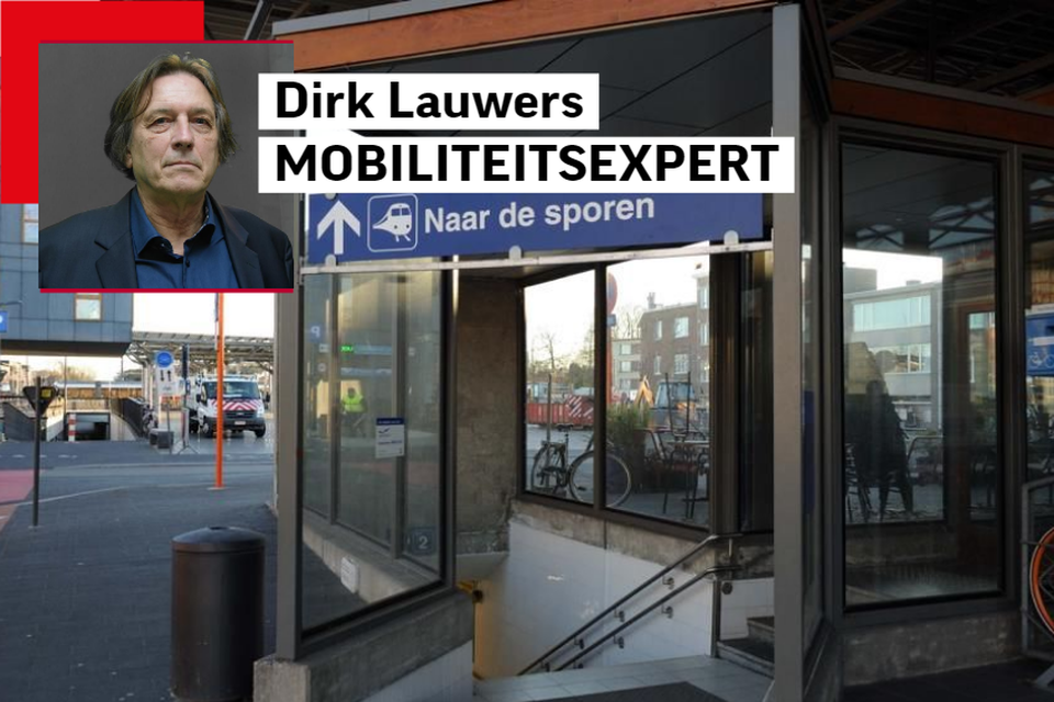 De treinbediening van Mortsel Oude God is tot quasi nul herleid, merkt Dirk Lauwers op. 