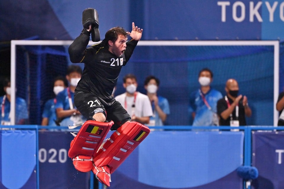 Niet Alexander Hendrickx, maar doelman Vincent Vanasch was de eindbaas in de finale tegen Australië.