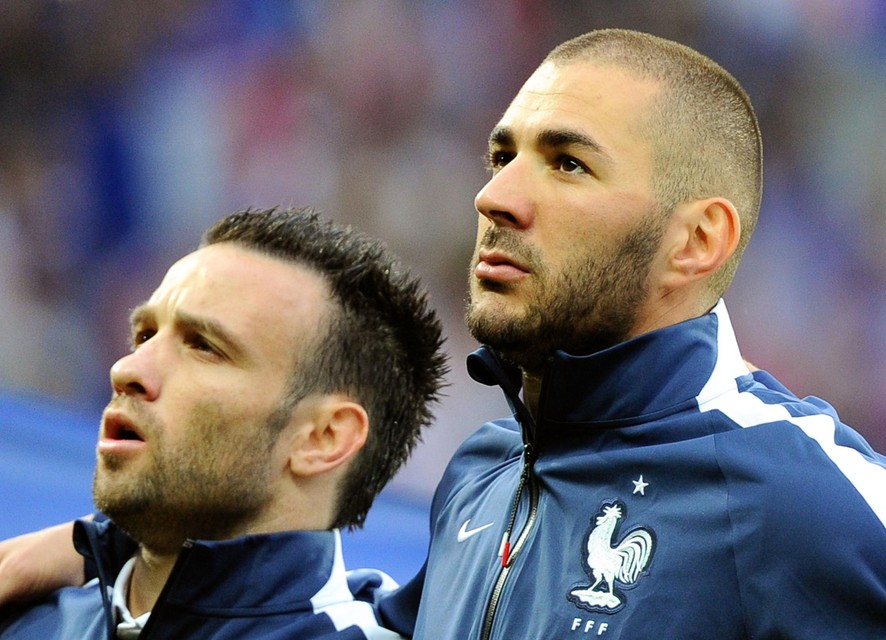 Valbuena en Benzema.