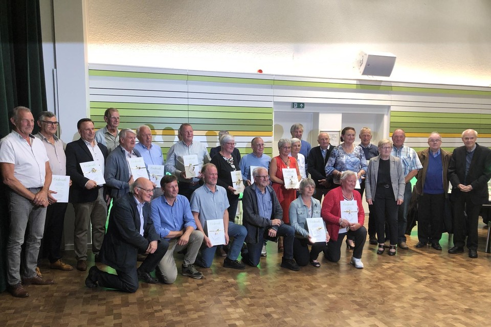 In het OC van Lichtaart ontvingen veertien verenigingen uit de hele gemeente Kasterlee een oorkonde voor bijzondere culturele prestaties. 