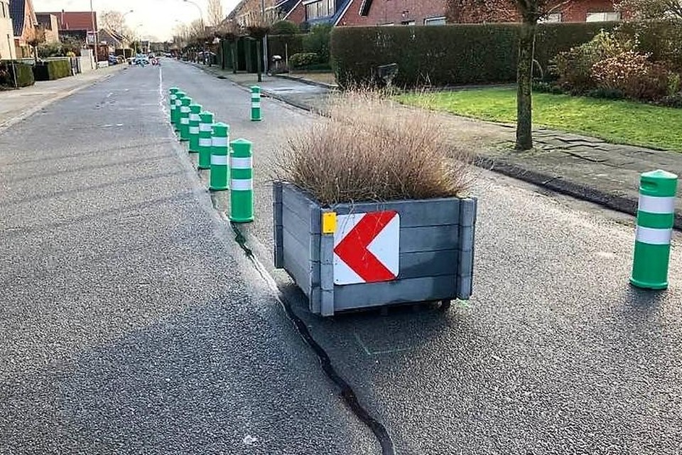 De proefopstelling in de Stommehoevestraat