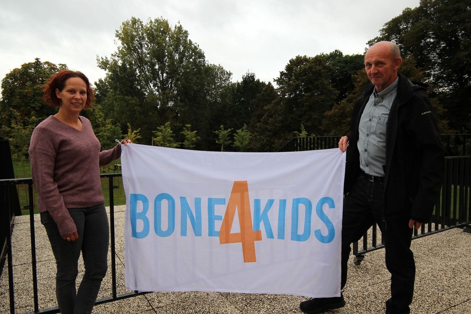 Leen en Freddy bundelen de krachten voor Bone4Kids.