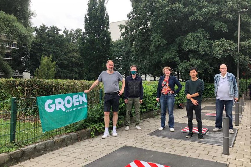 Groen wil graag bomen op planten op afgebroken sorteerstraten.