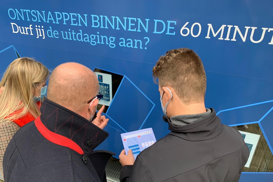 De wandeling begint en eindigt bij Escape 2300 in de Begijnenstraat.