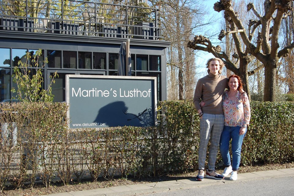 Zoon Greg en mama Martine zijn klaar voor een nieuwe uitdaging.