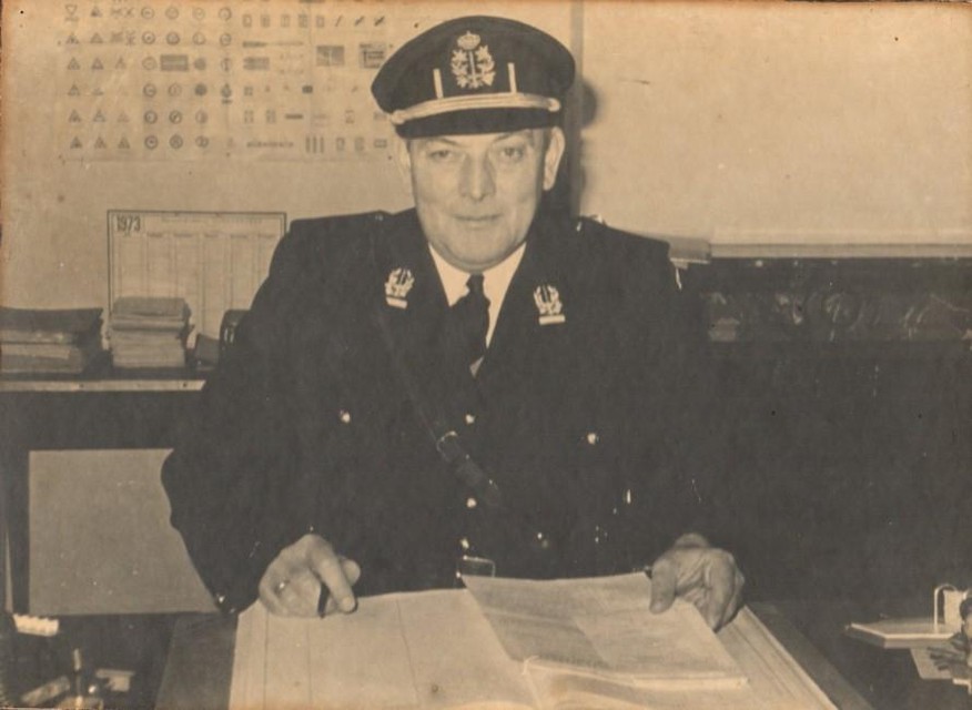 Eduard Vos was de eerste politiecommissaris in Balen.