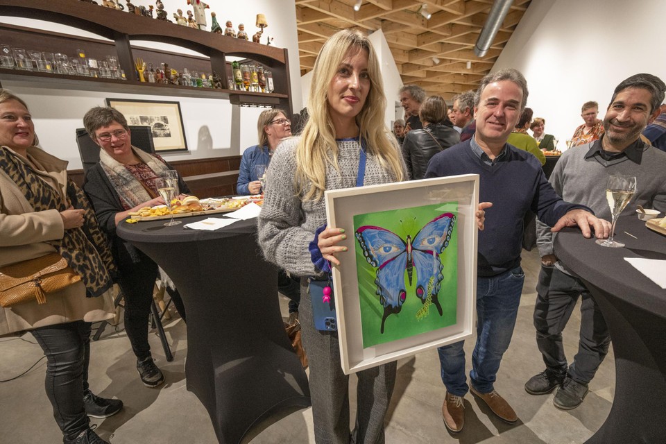 Kunstenares Lisse Declercq ontwierp voor het vijftigjarig bestaan van het Frans Masereel Centrum in Kasterlee een gelegenheidskunstwerk voor alle 50-jarigen uit de hele gemeente.  