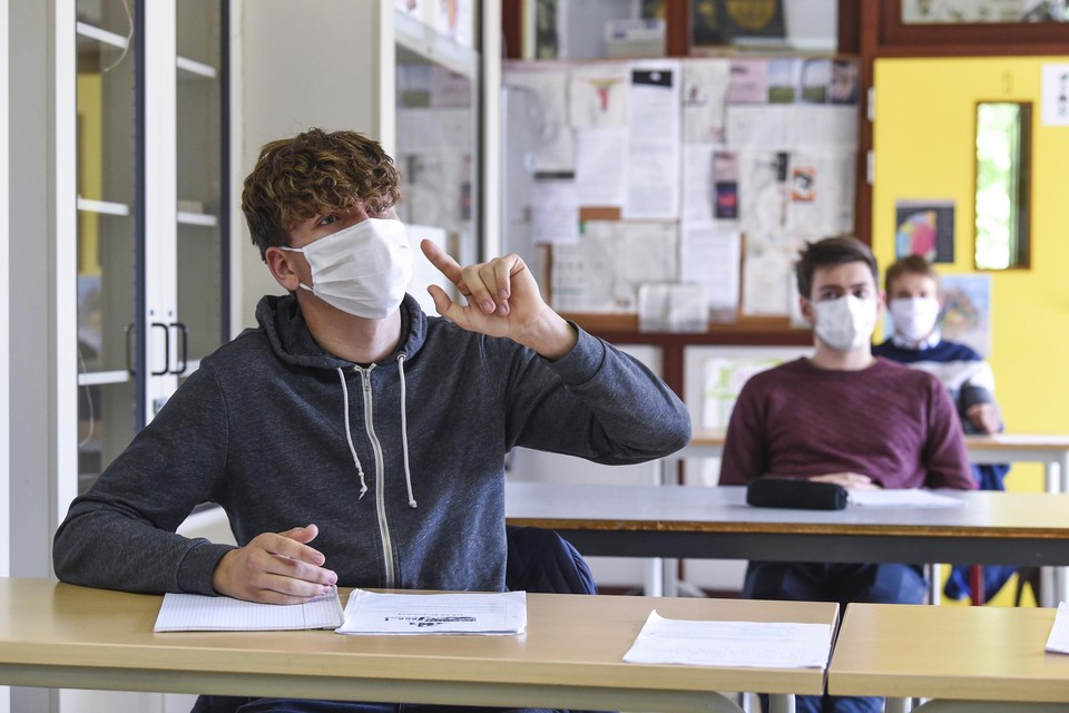 Ook Mondmasker Op Speelplaats En Tijdelijk Geen L O Om Scho Gazet Van Antwerpen Mobile