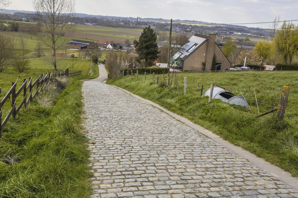 De Paterberg ligt op het parcours van de Ronde van Vlaanderen. 