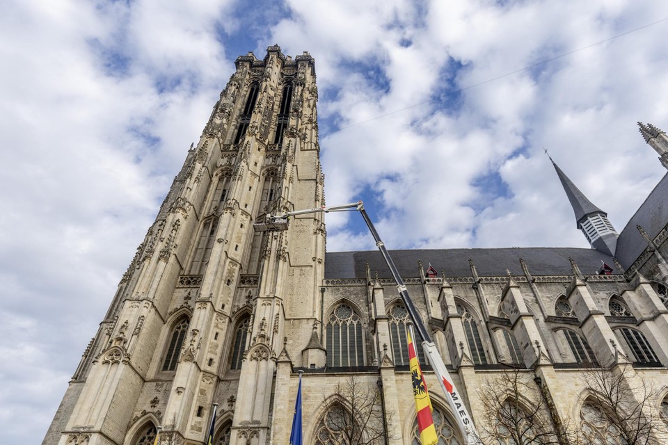 De Sint-Romboutskathedraal in Mechelen.