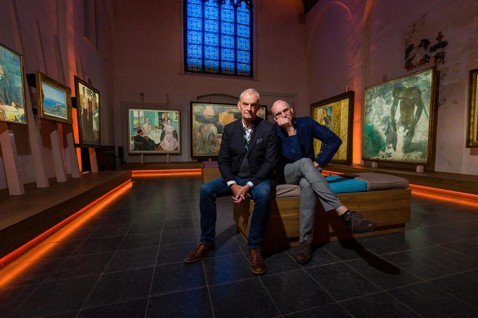 De broers Joost en Hans Bourlon plannen in totaal zeker acht tentoonstellingen van Het Kunstuur in Mechelen.