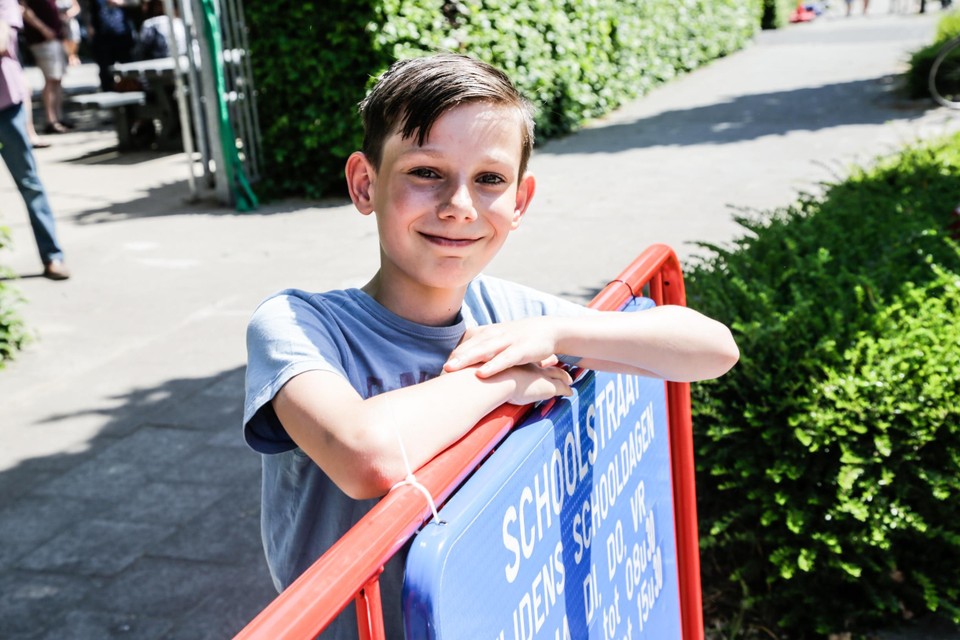 Kamiel (9) fietst elke dag naar school. Hij voelde zich niet veilig.