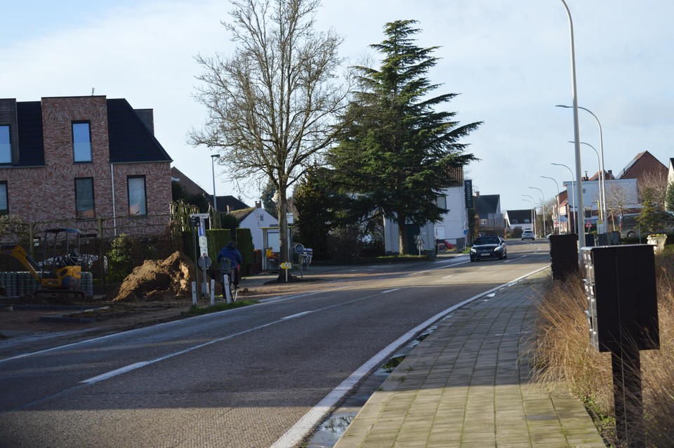 Het kruispunt aan de Vilderhaag en Parochiestraat wordt ook veiliger. 