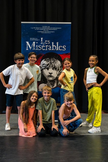 De kindercast van ‘Les Misérables’.