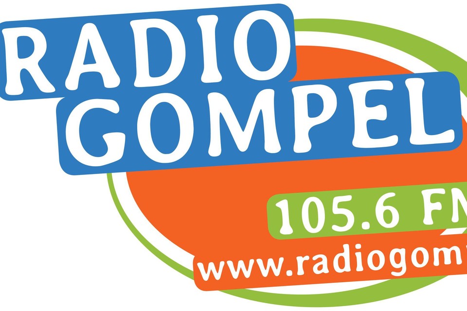 Het logo van Radio Gompel.