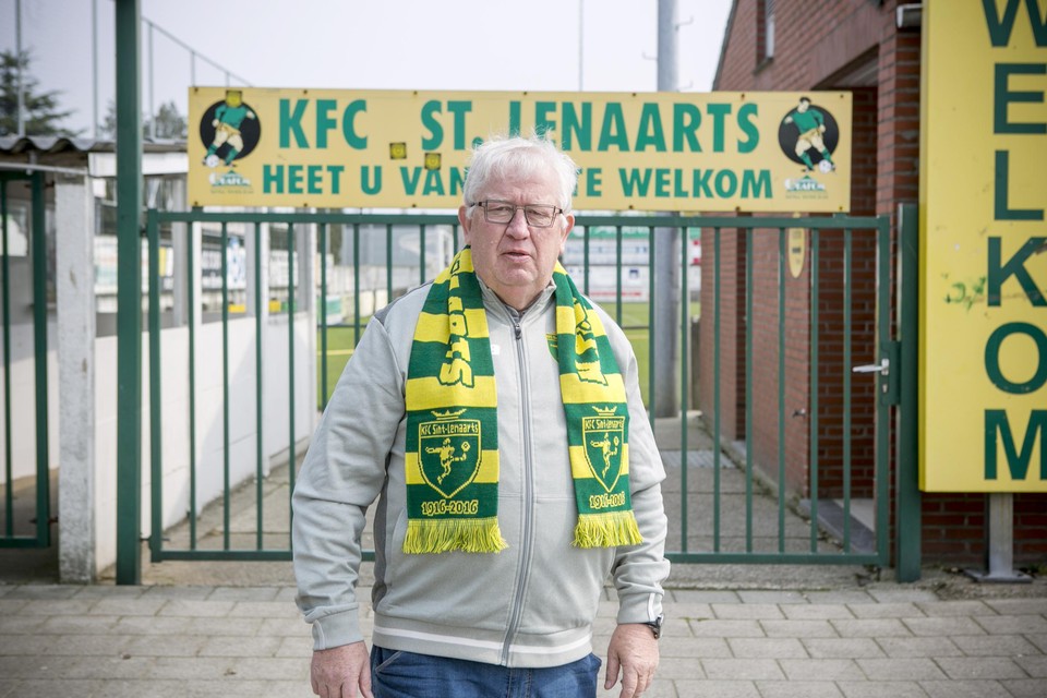 Voorzitter Jos De Beuckelaer van KFC Sint-Lenaarts.