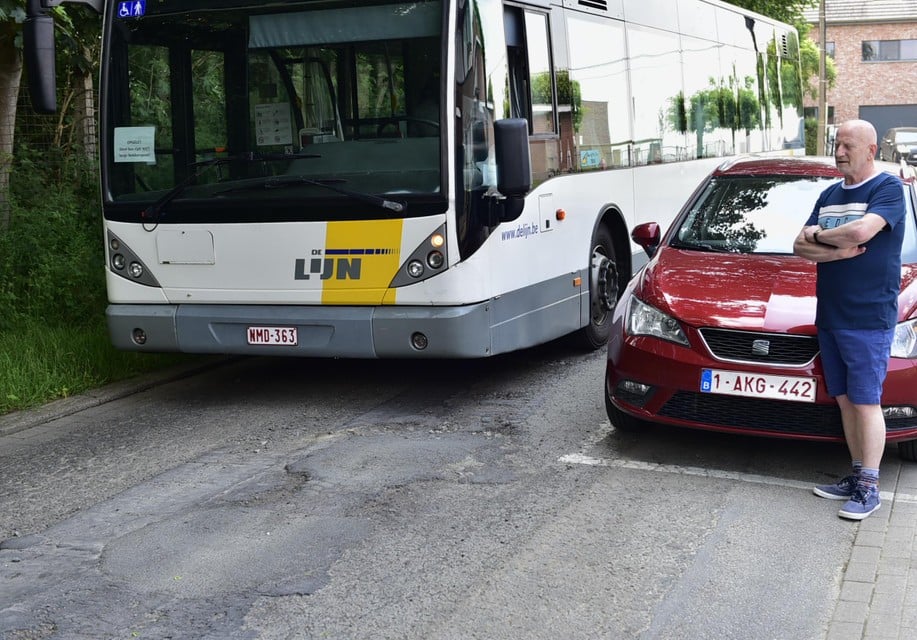 De bus Mechelen-Battel-Leest.