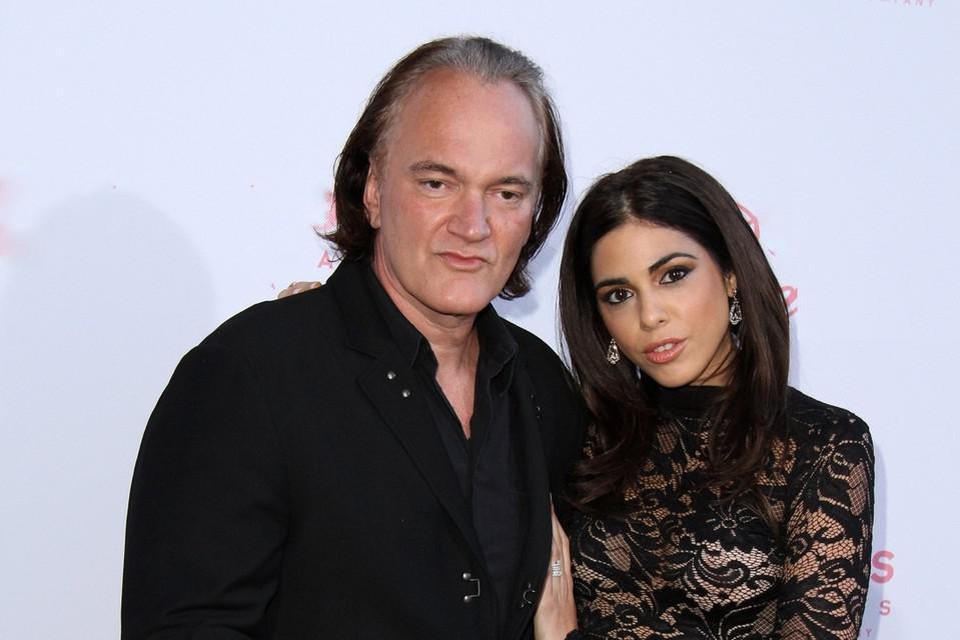 Quentin Tarantino en zijn vrouw Daniella Pick. 