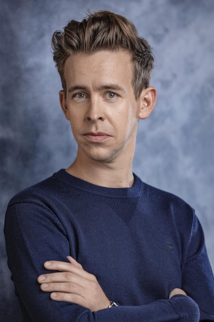 Jonas Van Geel, een van de acteurs die meespelen in luisterverhaal Het Wolkenpaleis.  