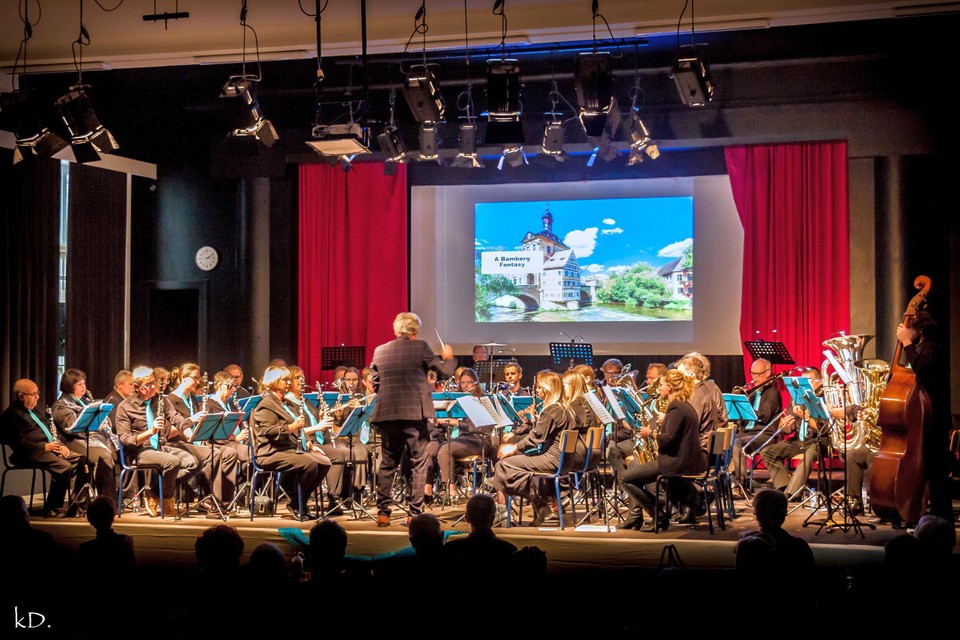 Het Harmonieorkest Sint-Jozefscollege van Herentals.