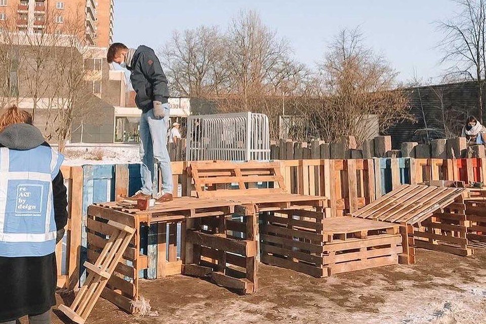 Bewoners van Luchtbal en Merksem buigen zich samen met studenten van de faculteit ontwerpwetenschappen over een tijdelijke invulling van de Ringzone.