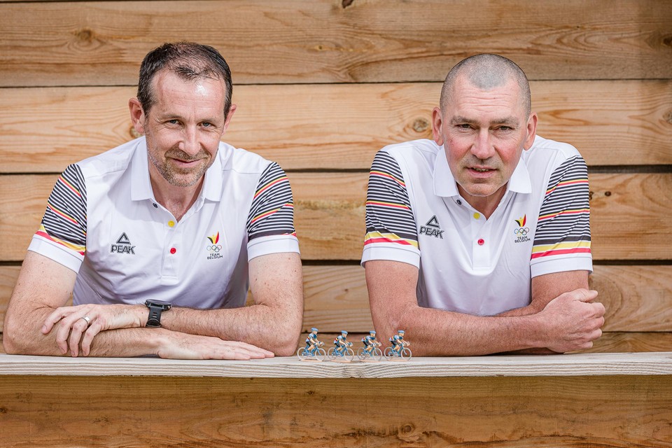 Tom Teulingkx (links) en Kris Van der Mieren zijn de bondsartsen van Belgian Cycling op de Olympische Spelen.