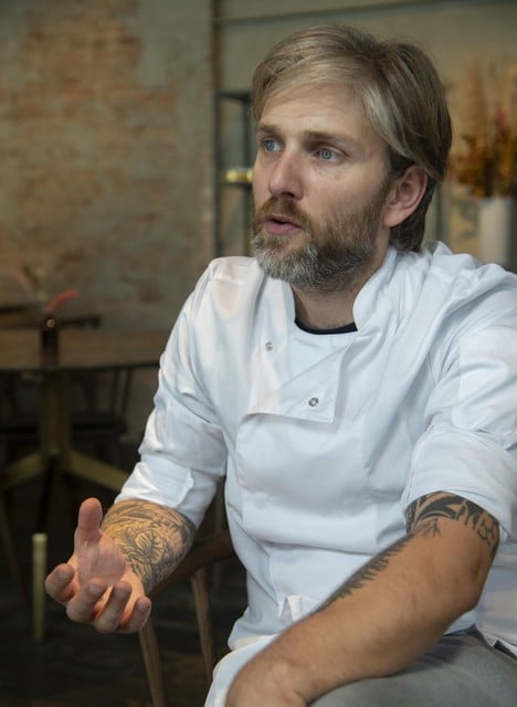Voor mij is een bistro niet de zaak die vol-au-vent en stoofvlees serveert”, zegt Lars Block.