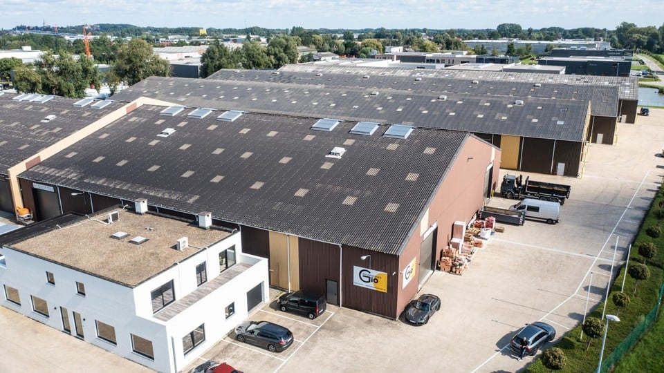 De site deed vroeger dienst als opslagruimte voor Houthandel Gijsbrechts.