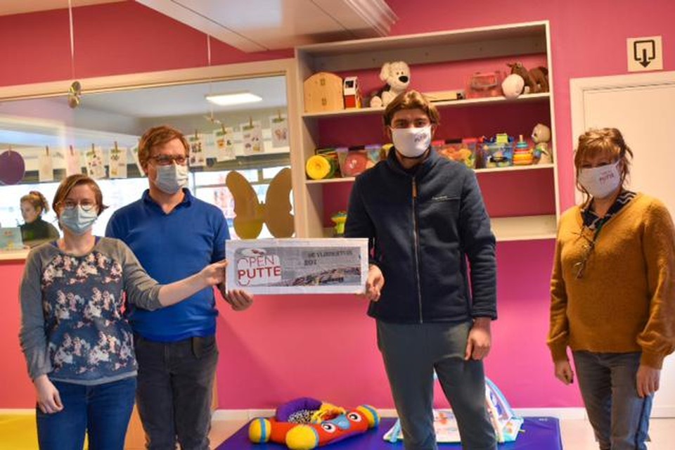 Kinderdagverblijf De Vlindertuin gaat de steun van Open Putte gebruiken om een nieuwe snoezelruimte in te richten.