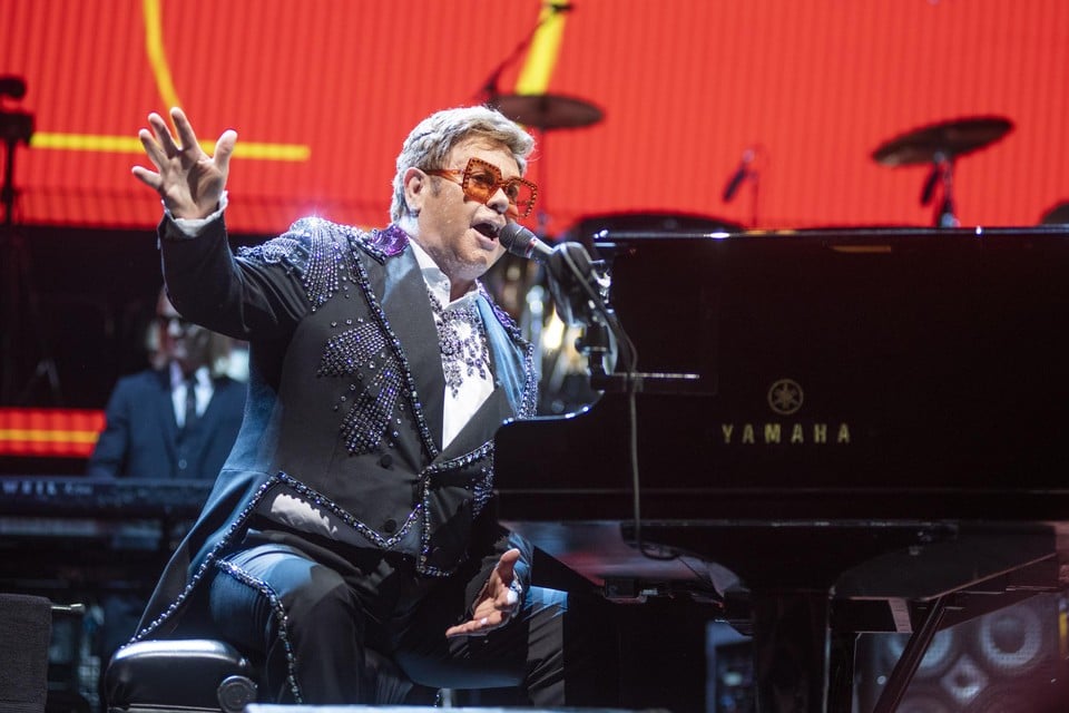 Elton John komt pas in 2023 terug naar België.