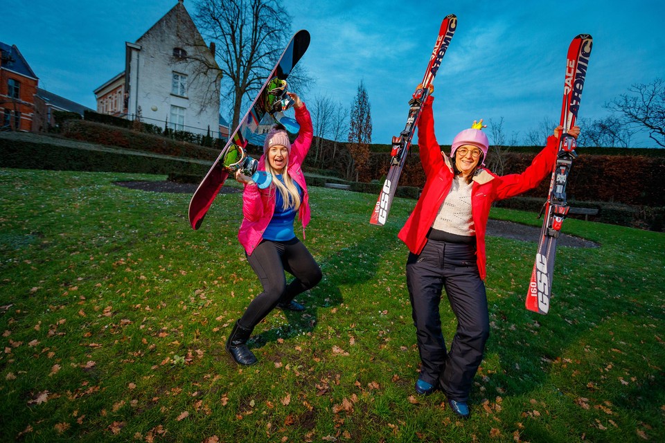 “De nood aan nog eens een goed feestje is groot”, zeggen Annelies en Joyce.