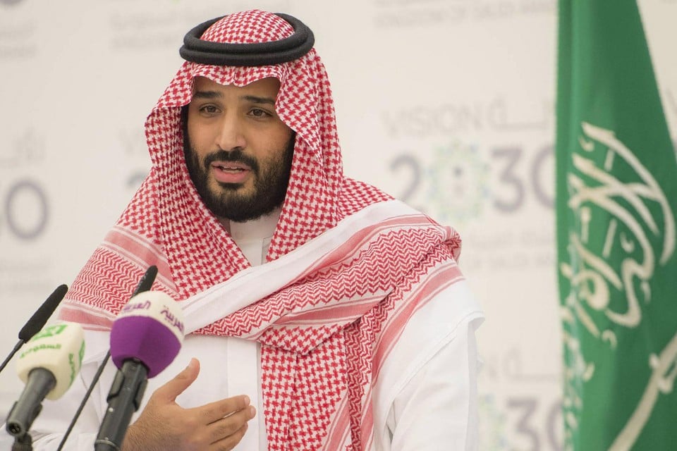De Saudische kroonprins Mohammed bin Salman had een zeldzaam gesprek met de Iraanse president.