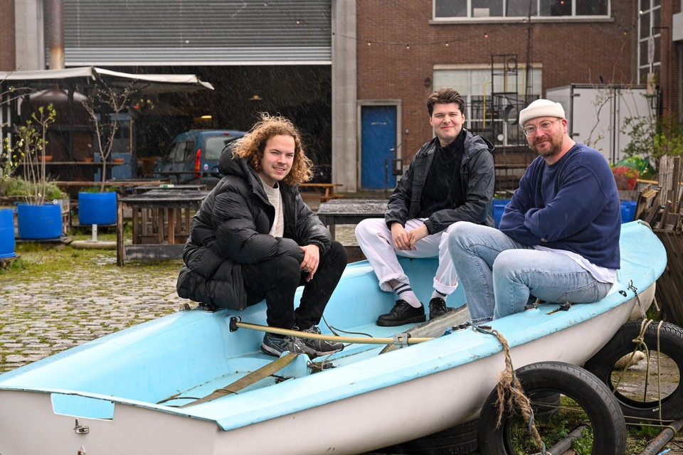 Michiel, Aeson en Sven.