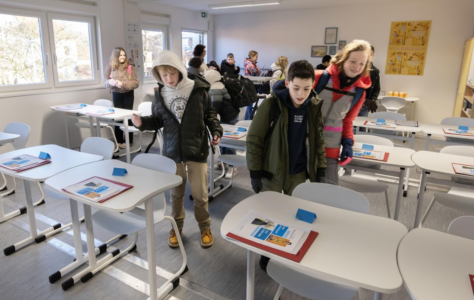 De leerlingen van de derde graad van basisschool Salto in Oud-Turnhout volgen voortaan les in modulaire lokalen.