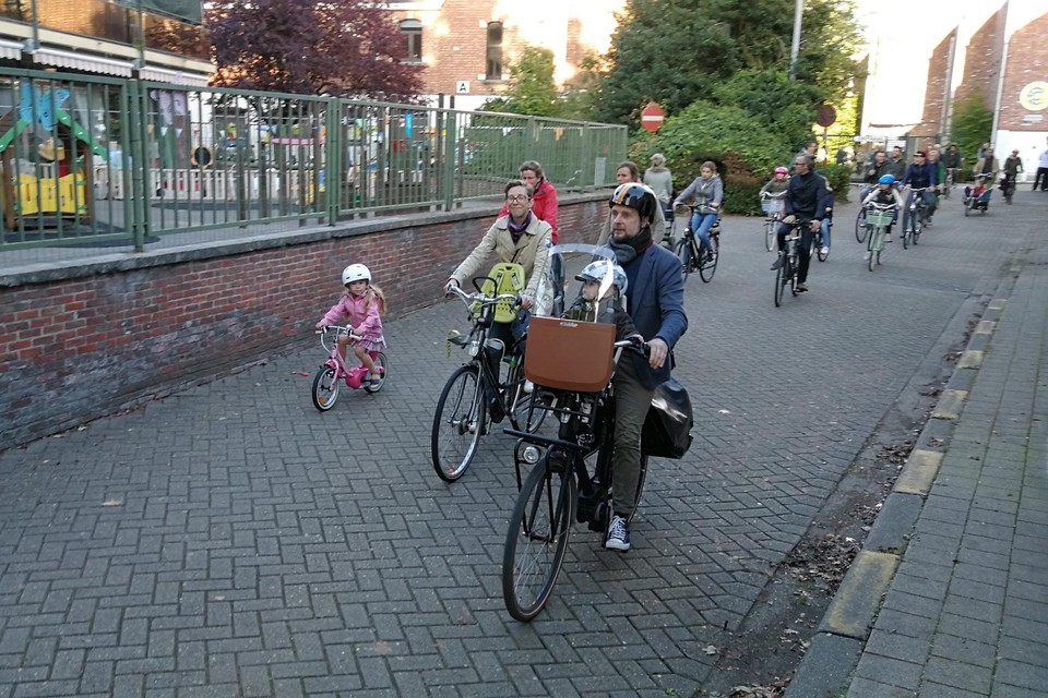 Na de Critical Mass Bike Ride (foto uit 2018) krijgt Herentals nu ook een eigen afdeling van de Fietsersbond. 