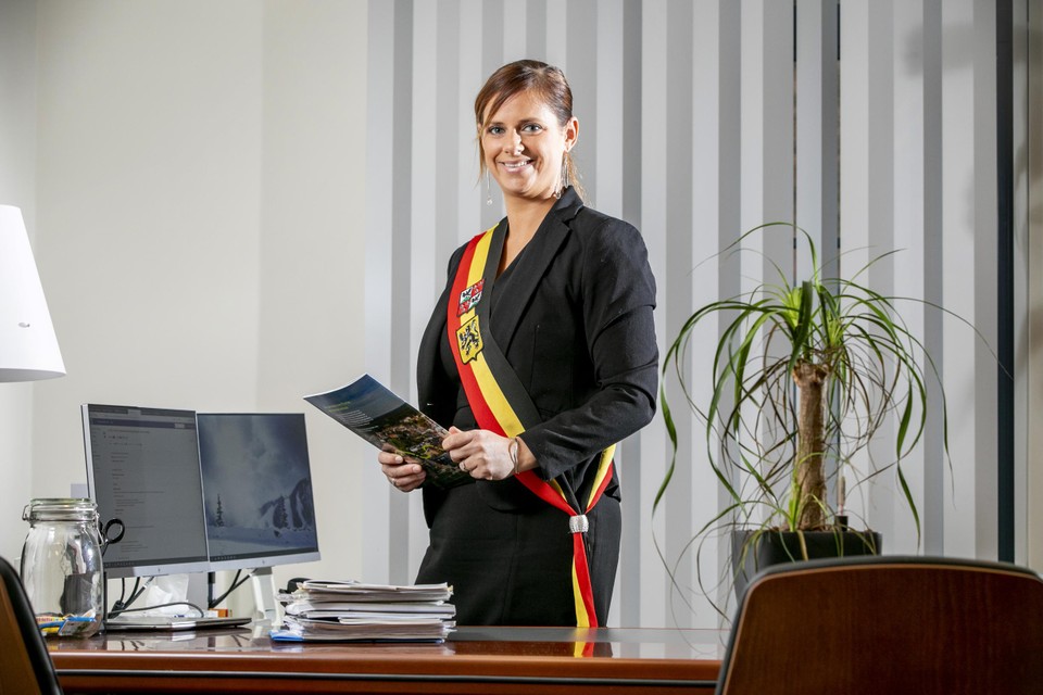 Burgemeester van Grobbendonk Marianne Verhaert: “Het aantal appartementen in onze gemeente is gestegen van 166 naar 706, in nauwelijks twintig jaar tijd.”