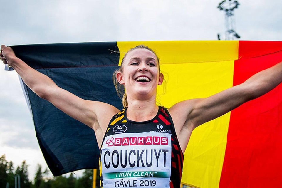 Paulien Couckuyt, de eerste Aartselaarse atlete die aan een individueel nummer op de Spelen meedoet.